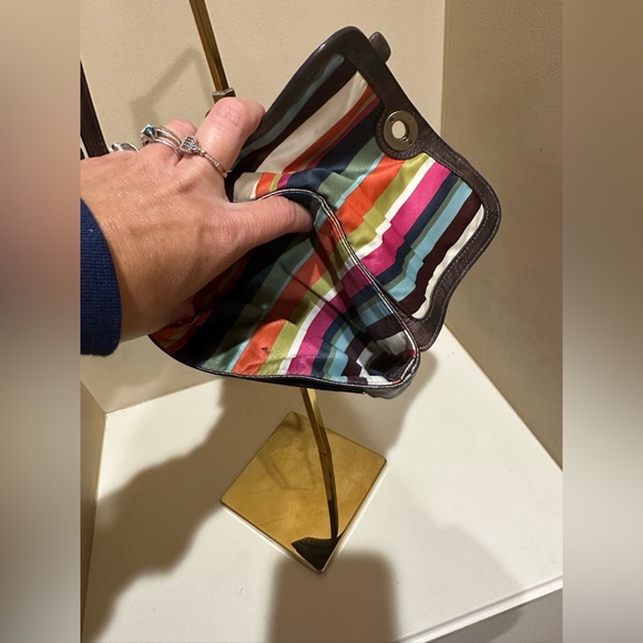 Coach Legacy Metallic Wristlet - Picture 5 of 10